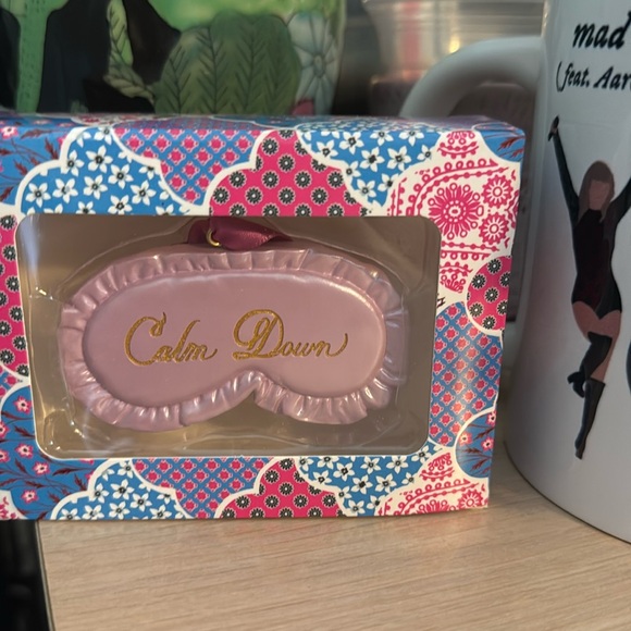 Lover Sleep Mask Ornament Taylor Swift Pink Christmas Tree - Picture 2 of 4